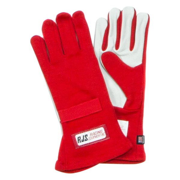 RJS® - Red Nomex L Single Layer Racing Gloves