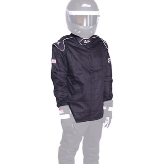 RJS® - SF-1 Fire Retardant Black Cotton L Size Racing Jacket