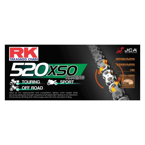 RK Excel America® - XSO RX-Ring Series Chain