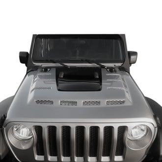 RKSport® - Ram Air Extractor Fiberglass Hood (Unpainted)