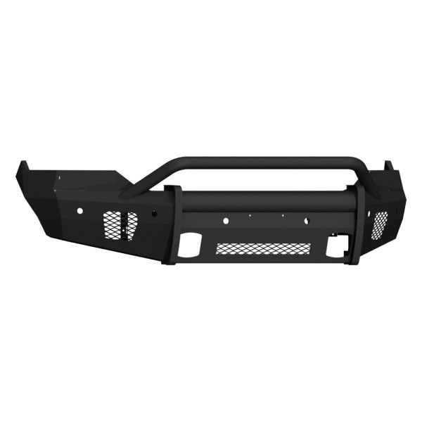 Road Armor® - Vaquero Series Full Width Front HD Black Powder Coated Bumper