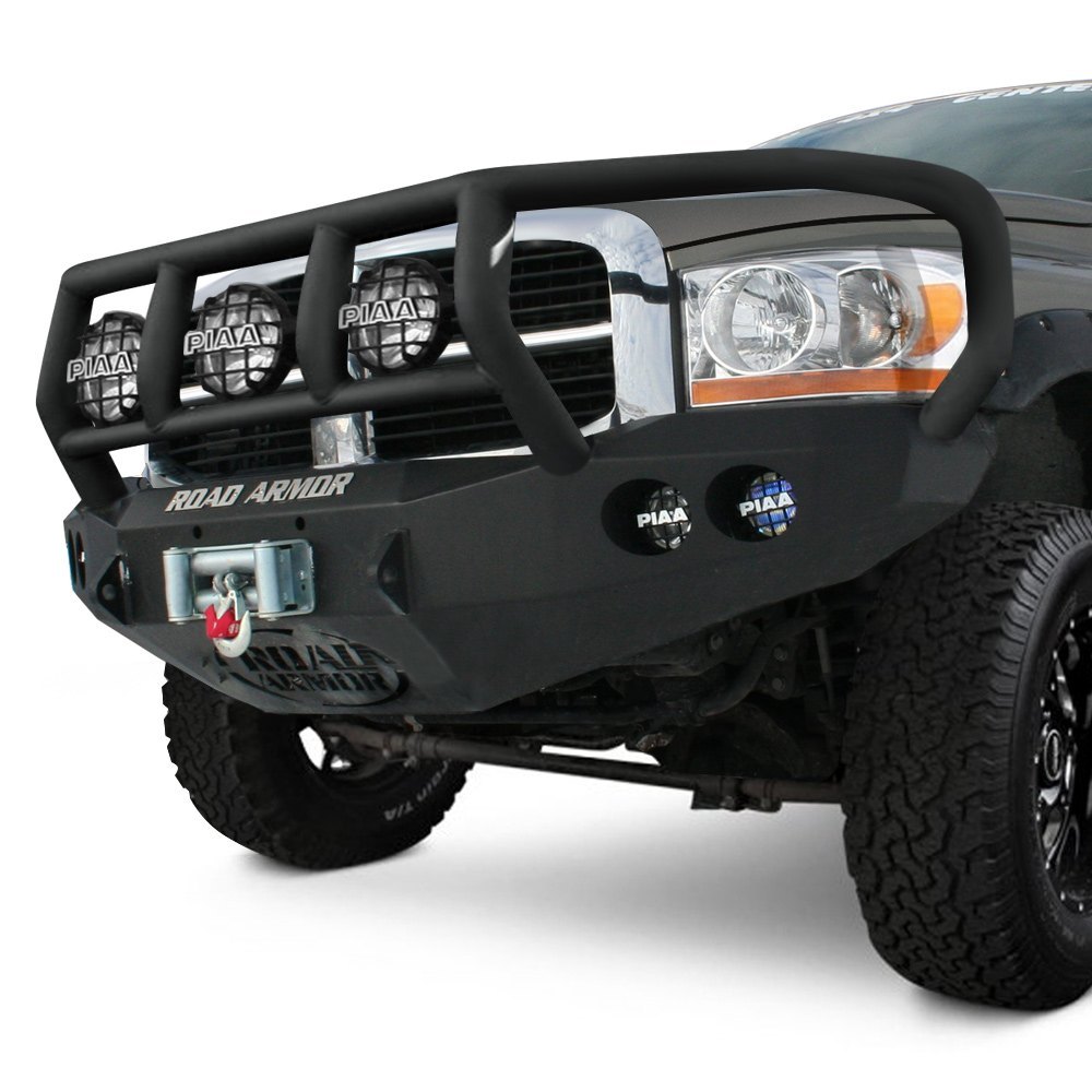 Road Armor® 44062B Stealth Series Full Width Black Powder Coated