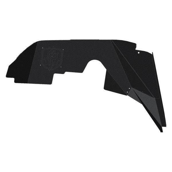 Road Armor® - Stealth Series Black Stainless Steel Front Fender Inner Liners