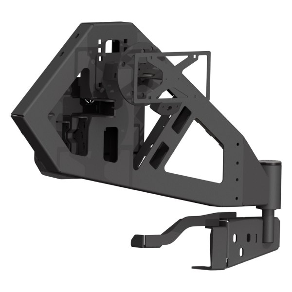 Road Armor® - Stealth Series Black Powder Coat Tire Carrier