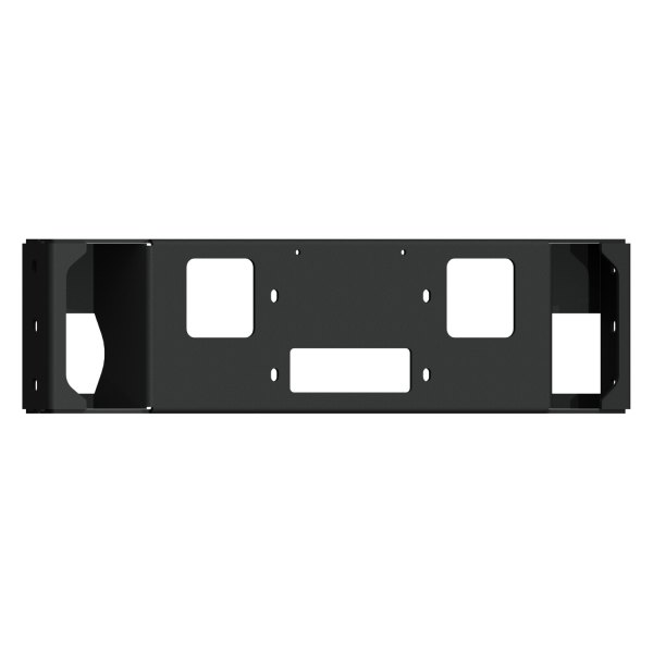 Road Armor® - Vaquero Series Front Black Powder Coated Winch Plate