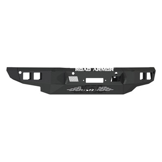 Road Armor® - Stealth Series Mid Width Black Powder Coated Front Winch HD Bumper