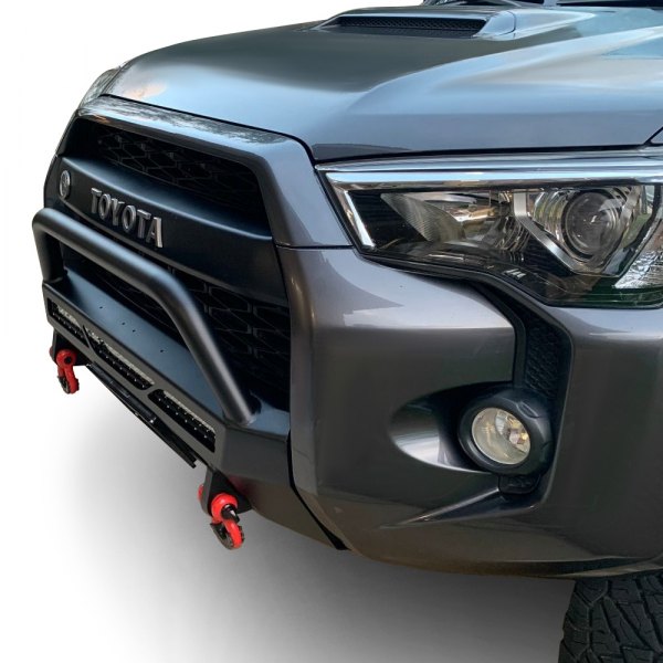 Road Armor® - Stealth Low Profile Stubby Front HD Black Powder Coated Bumper