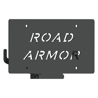 Road Armor® - Otis Black Hawse Fairlead License Plate Mount