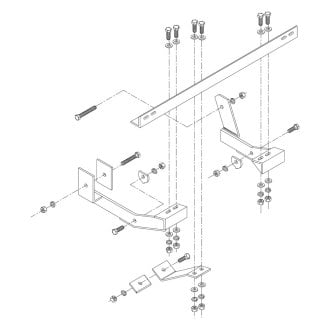 suzuki samurai tow bar bracket