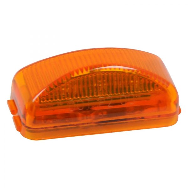 RoadPro® - 2.5"x1.25" Sealed Rectangular Surface Mount LED Clearance Marker Light with Two Plug Connection