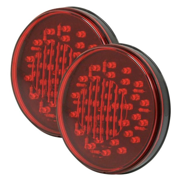 RoadPro® - 4" Round Surface Mount LED Clearance Marker Lights