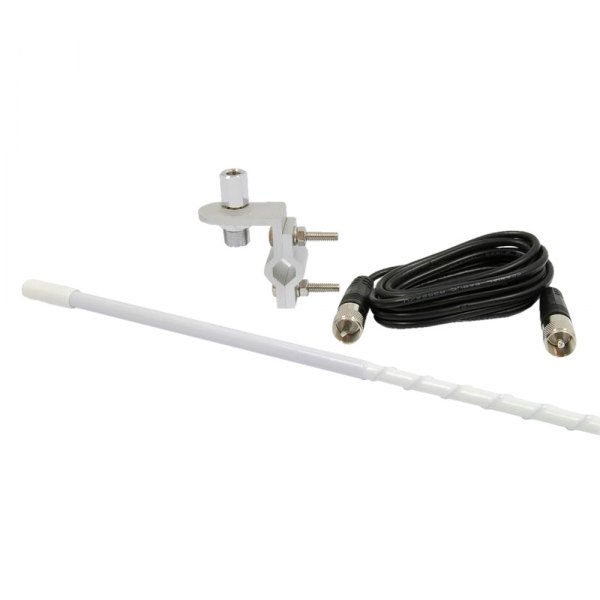 RoadPro® - 48" White CB Antenna Kit