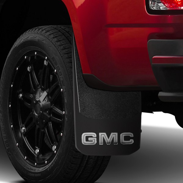  RoadSport® - Black Premier Splash Guards with GMC Logo