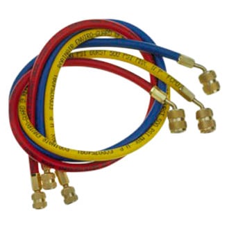 Robinair® 38272A - 72" Blue Standard A/C Charging Hose with Quick Seal™ Fittings