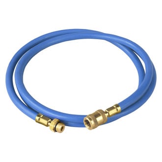 Robinair® 62121 - Enviro-Guard™ 96" Blue R-134a A/C Charging Hose with ACME Fittings