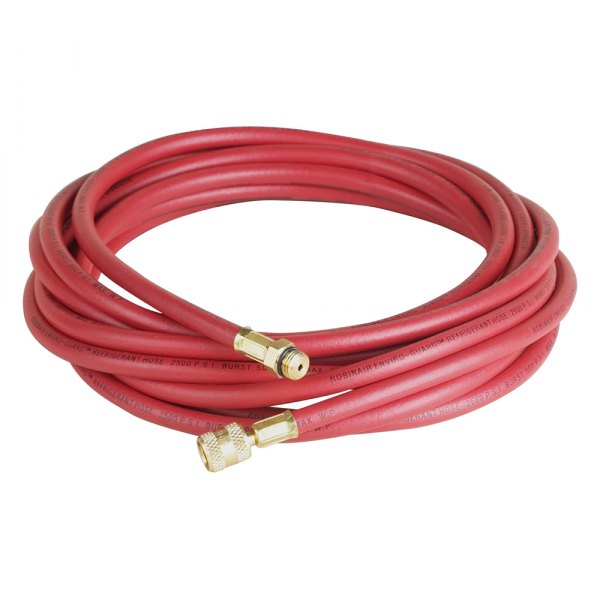Robinair® - Enviro-Guard™ 240" Red R-134a A/C Charging Hose with ACME Fittings