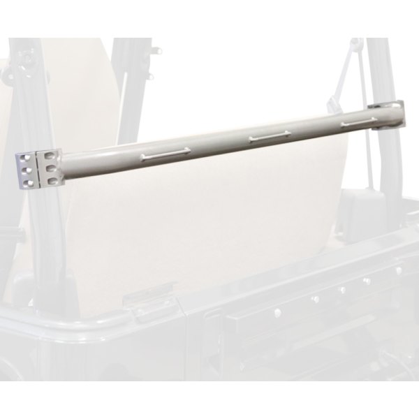  Rock Hard 4x4® - Raw Steel Rear Seat Harness Bar