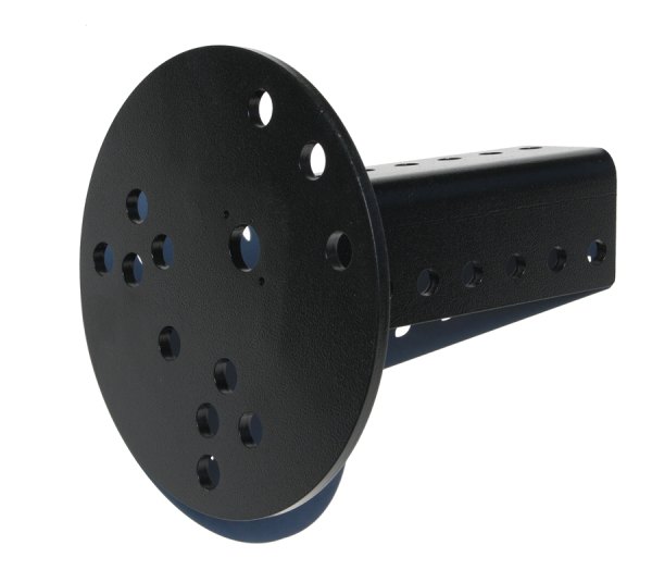 Rock Hard 4x4® - Replacement Black Powder Coat Adjustable Wheel Mounting Plate