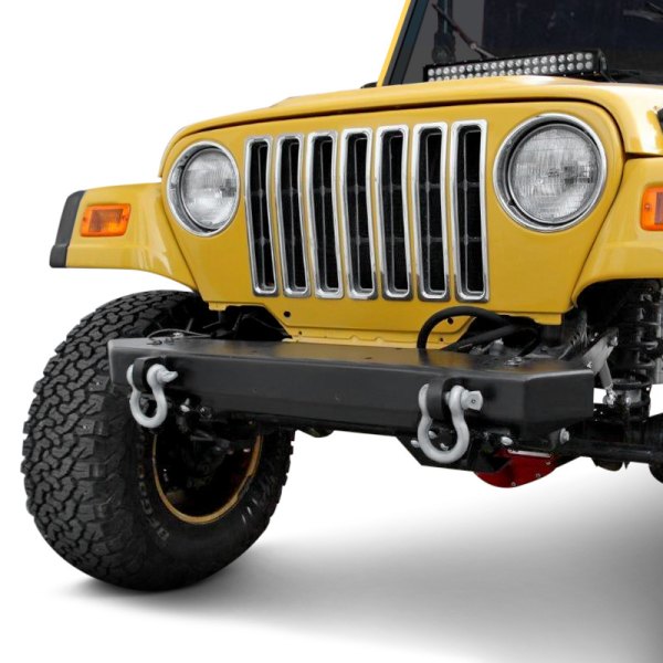 Rock Hard 4x4® - Freedom Series Stubby Front HD Black Bumper