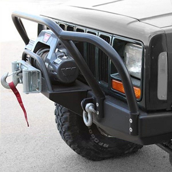 Rock Hard 4x4® - Bolt-On Winch Plate with Fairlead Mount