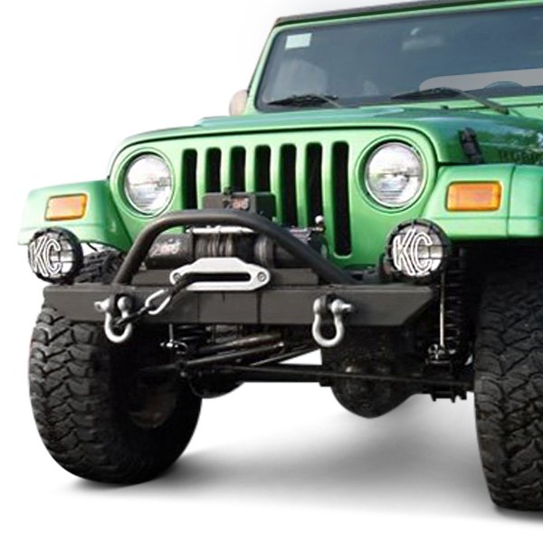 Rock Hard 4x4® - Legendary Stubby Front HD Black Bumper