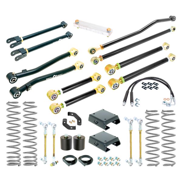 Rock Jock 4x4® Jeep Gladiator 2021 4" Pro Edition™ Front and Rear