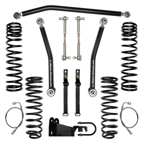 Rock Krawler® - Flex Stage 0 Front and Rear Long-Travel Suspension Lift Kit