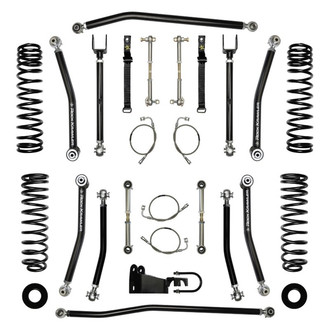 Rock Krawler® - 3.5" x 3.5" X-Factor Mid Arm Front and Rear Suspension Lift Kit