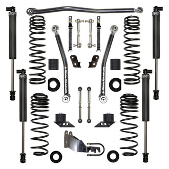 Rock Krawler® - 2.5" x 2.5" Flex Stage 1 Front and Rear Suspension Lift Kit