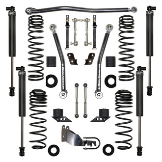 Rock Krawler® - 2.5" x 2.5" Flex Stage 1 Front and Rear Suspension Lift Kit