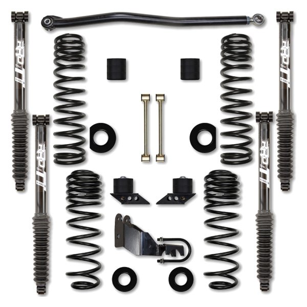 Rock Krawler® JL25SM4TT 2.5" x 2.5" Stock Mod Stage 0 Front and Rear