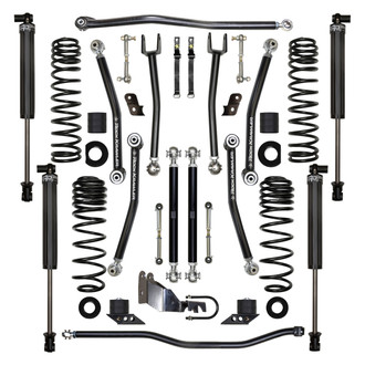 Rock Krawler® - 3.5" x 3.5" X-Factor Mid Arm Stage 1 Front and Rear Suspension Lift Kit