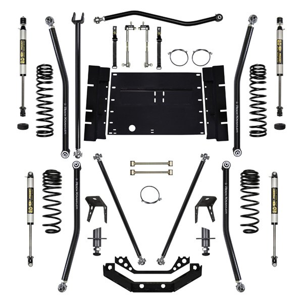 Rock Krawler® - X-Factor Stage 1 Front and Rear Long-Travel Suspension Lift Kit
