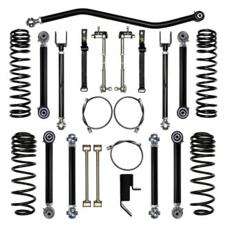 Rock Krawler® - 3.5" x 3.5" X-Factor Short Arm Stage 0 Front and Rear Suspension Lift Kit