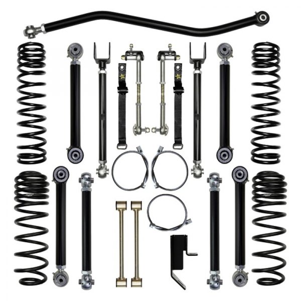 Rock Krawler® - X-Factor Short Arm Stage 0 Front and Rear Lift Kit