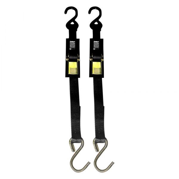 Rod Saver® - 1" x 2' Quick Release Trailer Tie-Down with S Hooks
