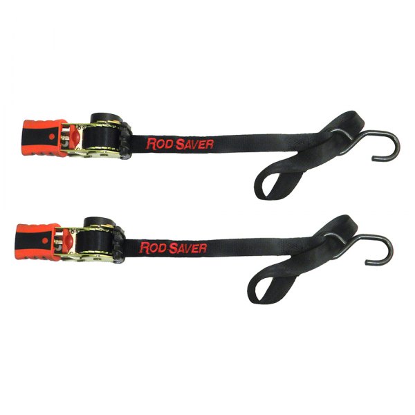 Rod Saver® - 1" x 5' Mini Retractable Tie Down with Soft Hook (1500 lbs)