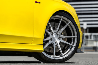RF2 Brushed Titanium on Audi S4