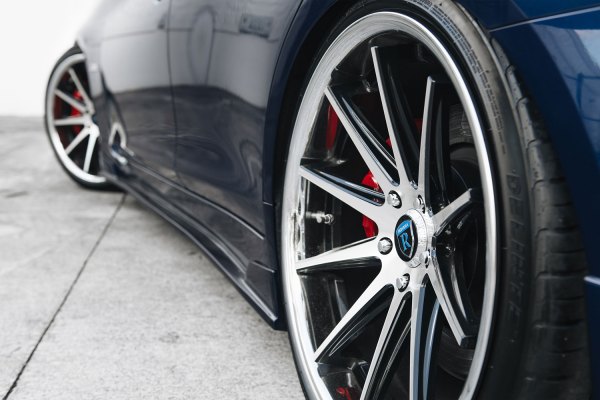 Runa♡ページ 100110 ROHANA® RC10 Wheels - Black with Machined Face and Chrome