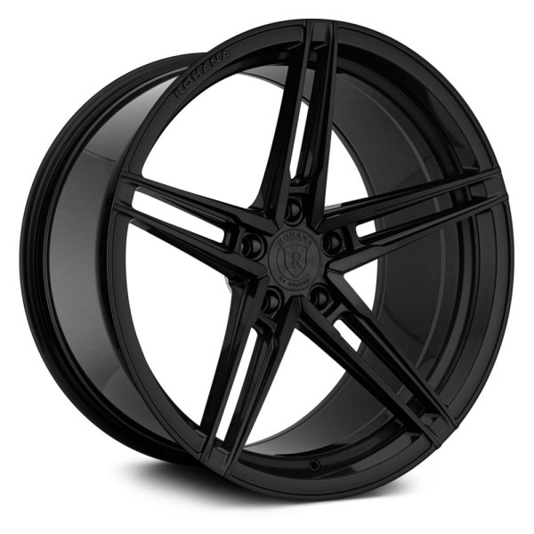 Rohana® Rfx15 Wheels - Gloss Black Rims