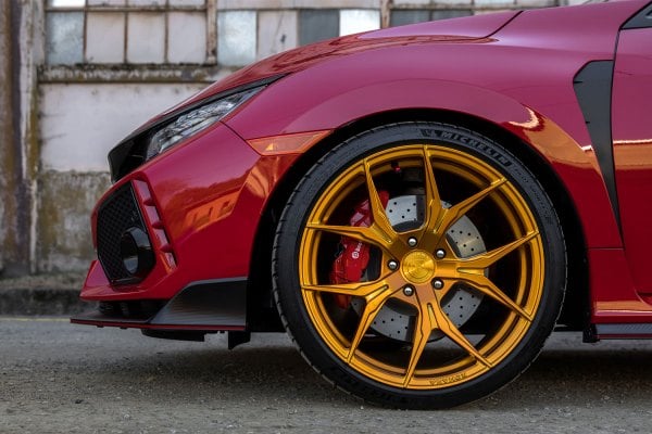 ROHANA® RFX5 Wheels - Gloss Gold Rims