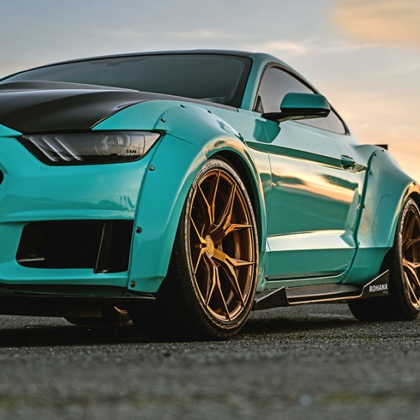 ROHANA® - Ford Mustang Tiff Blue RFX5 Gloss Gold