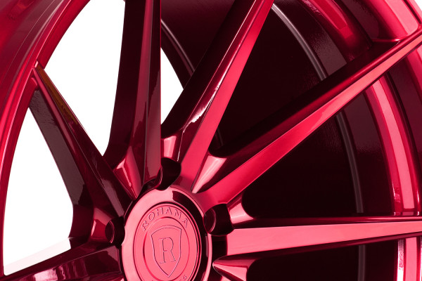 ROHANA® RFX1 Wheels - Gloss Red Rims - RFX120105120R40