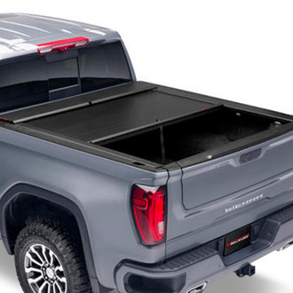 A-Series XT Hard Manual Retractable Tonneau Cover Mid Open