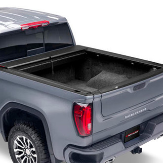 A-Series XT Hard Manual Retractable Tonneau Cover Opened