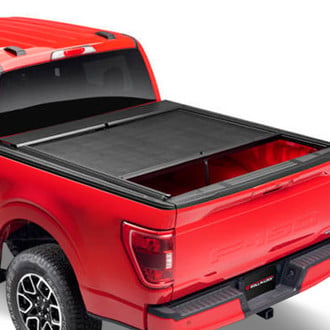M-Series XT Hard Manual Retractable Tonneau Cover Mid Open