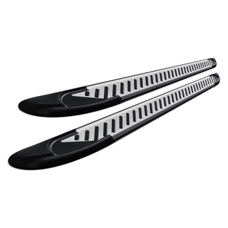 Romik® - 5.5" RAL-T Series Cab Length Silver Running Boards