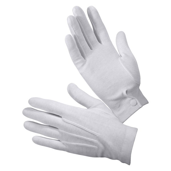 Rothco® - Large Black Gripper Dot Parade Gloves