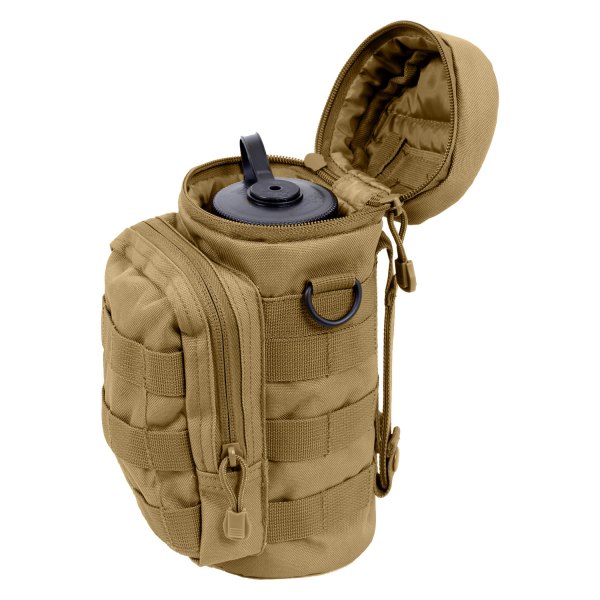 Rothco® - Water Bottle Survival Kit with MOLLE Compatible Coyote Brown Pouch