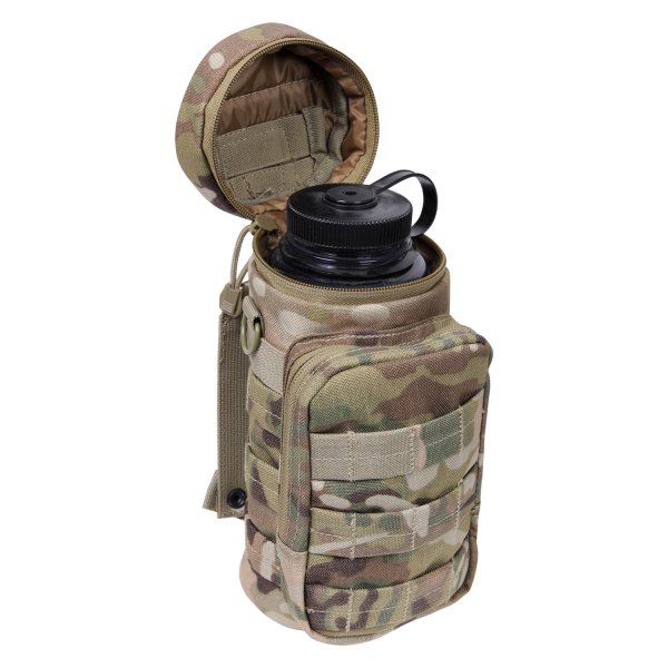 Rothco® - Water Bottle Survival Kit with MOLLE Compatible MultiCam Pouch